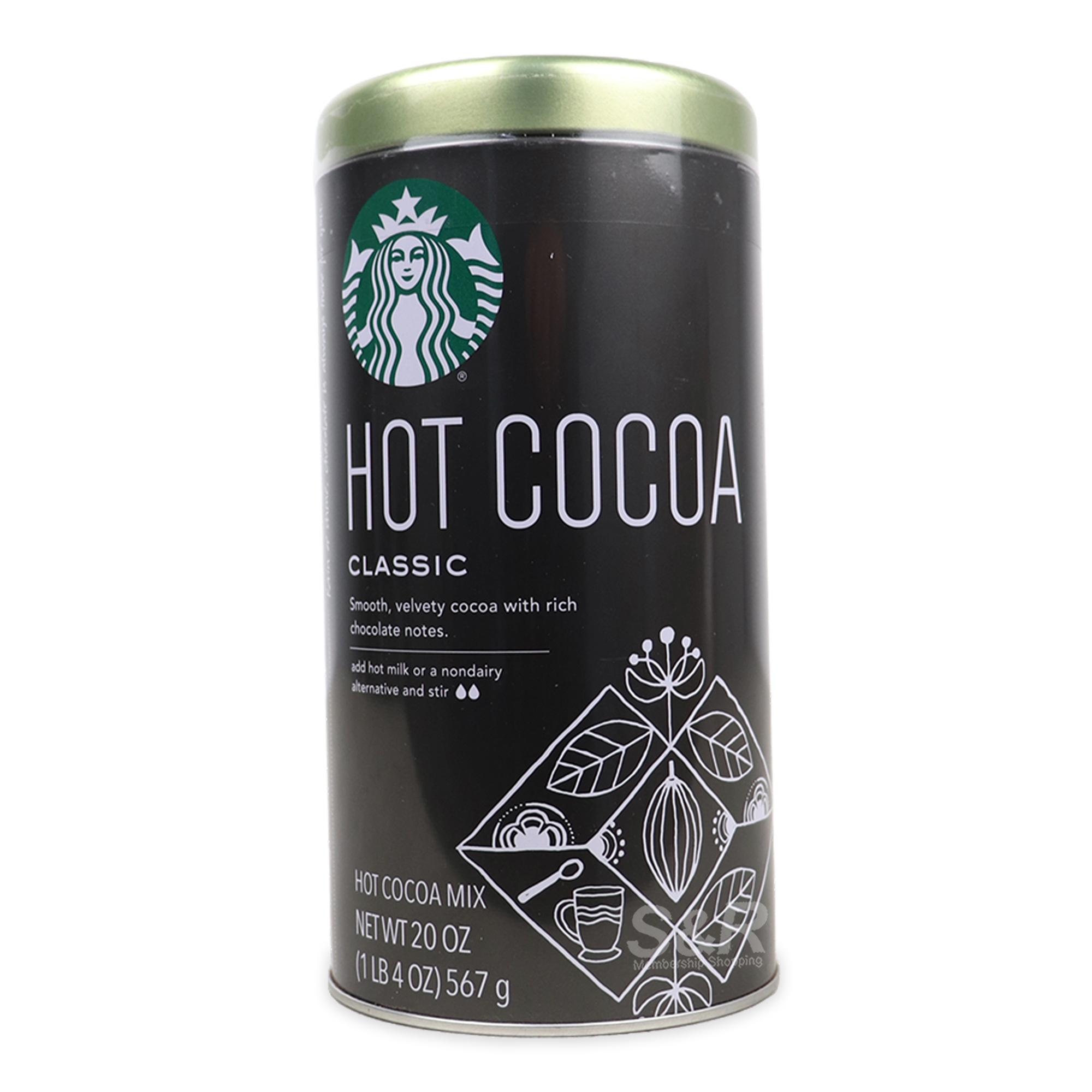 Starbucks Starbucks Hot Cocoa Mix Powder 567g Starbucks Starbucks Hot Cocoa Mix Powder 567g